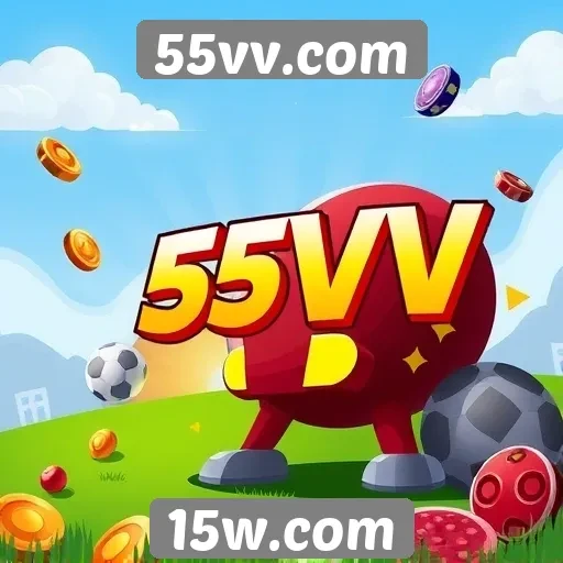 Análise da seção de jogos online do 55vv.com